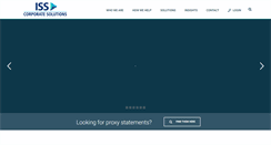 Desktop Screenshot of isscorporatesolutions.com